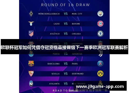 欧联杯冠军如何凭借夺冠资格直接晋级下一赛季欧洲冠军联赛解析